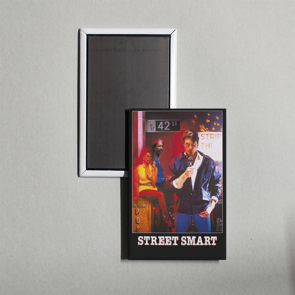 Street Smart Mini Movie Fridge Magnet