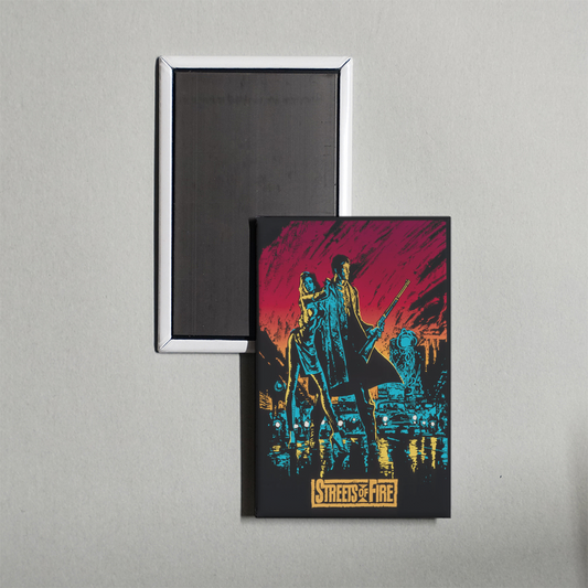 Streets of Fire Mini Movie Fridge Magnet