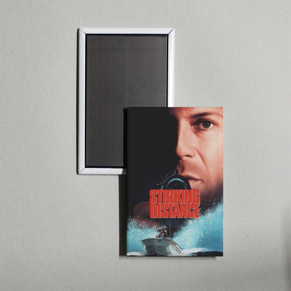 Striking Distance Mini Movie Fridge Magnet