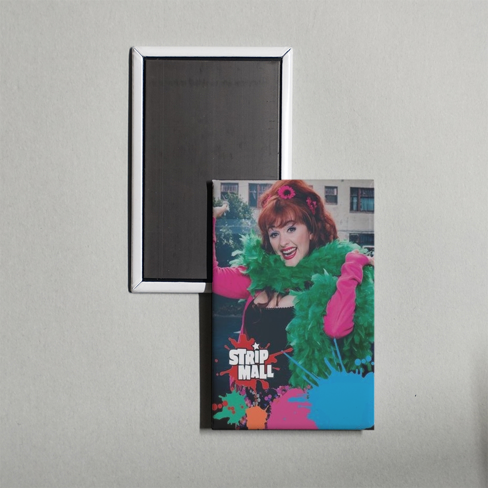 Strip Mall TV Show Fridge Magnet