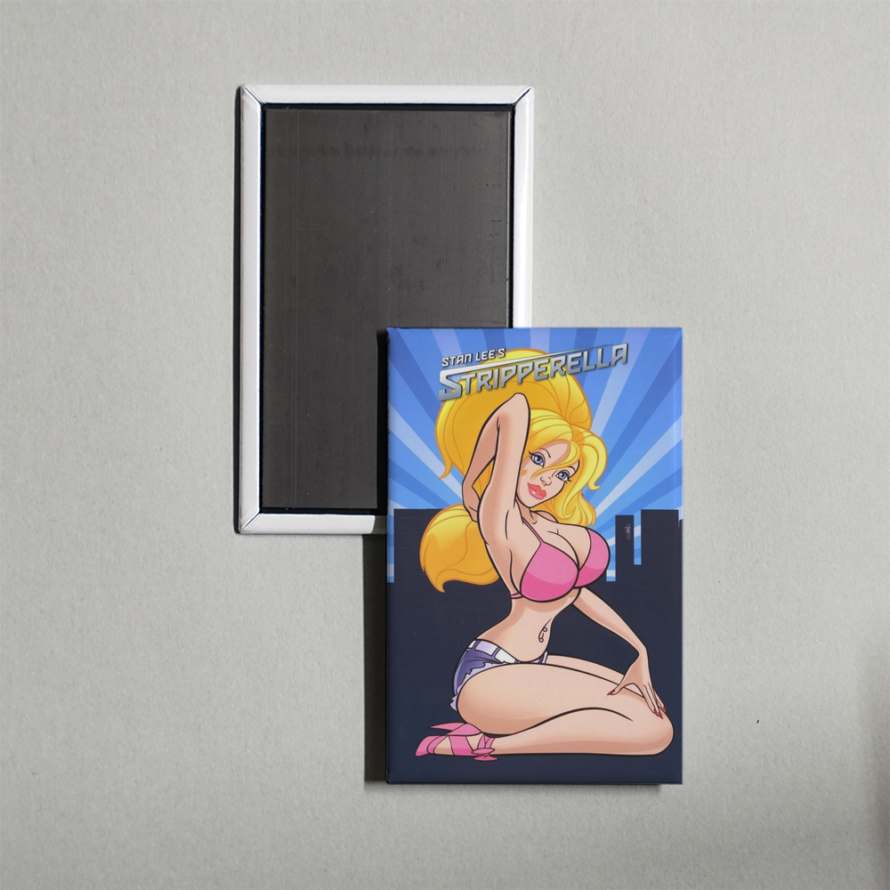 Stripperella TV Show Fridge Magnet