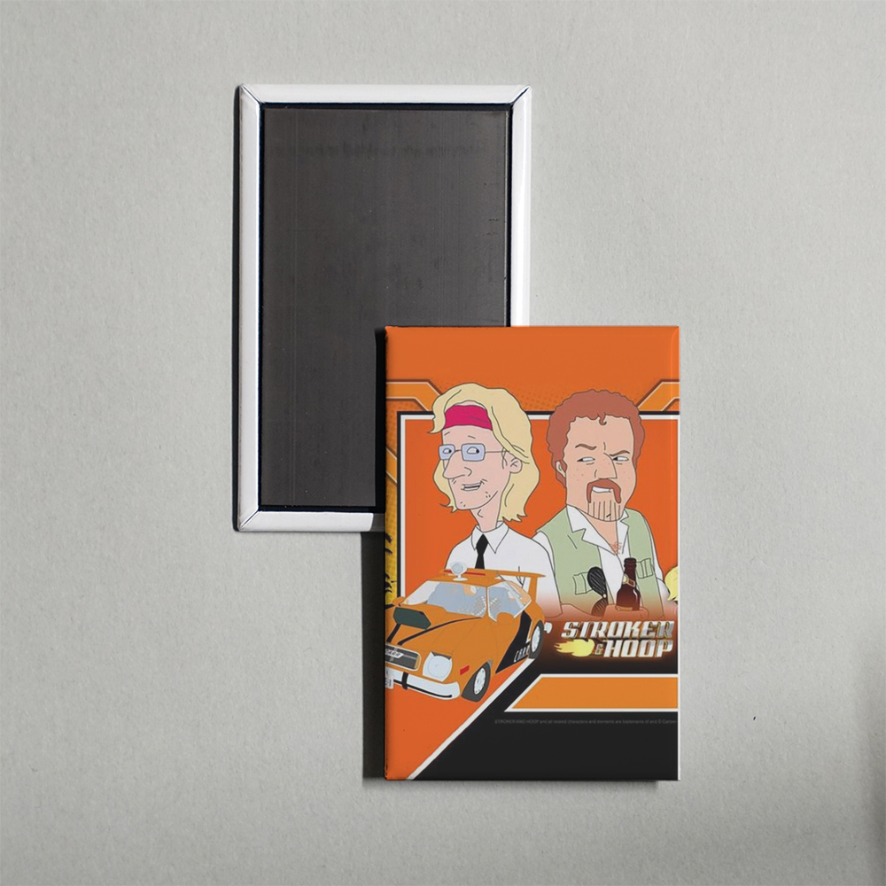 Stroker and Hoop TV Show Fridge Magnet
