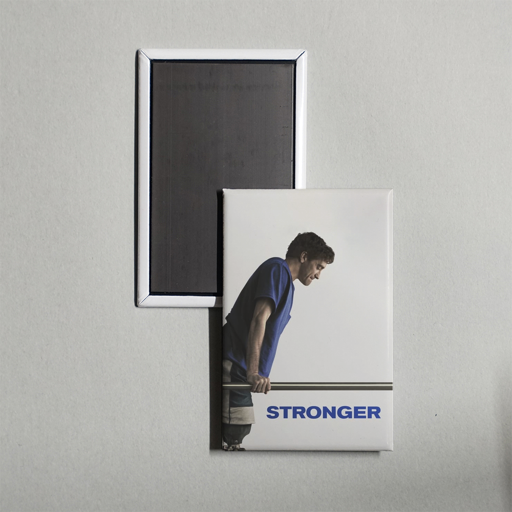 Stronger Mini Movie Fridge Magnet