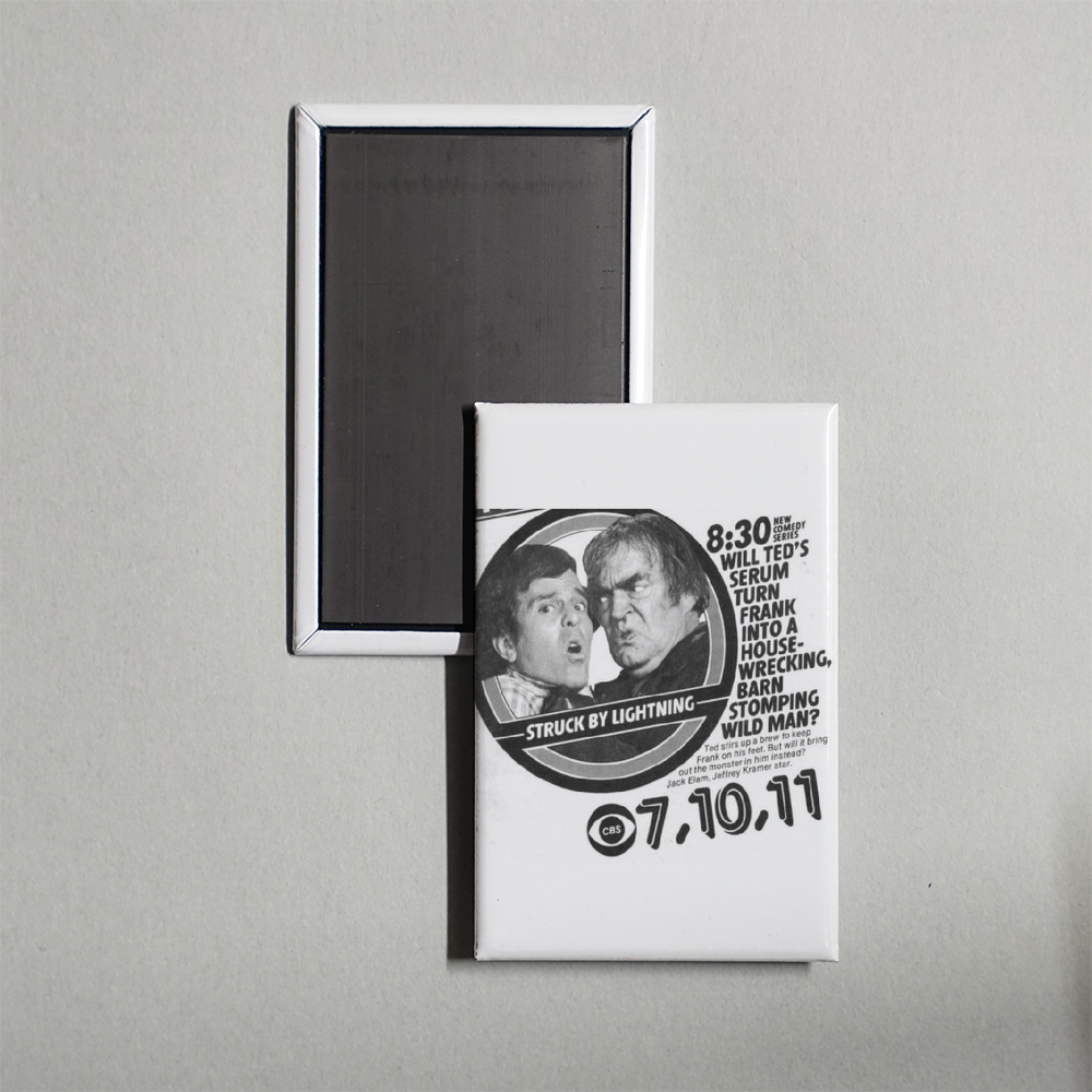 Struck by Lightning TV Show Fridge Magnet