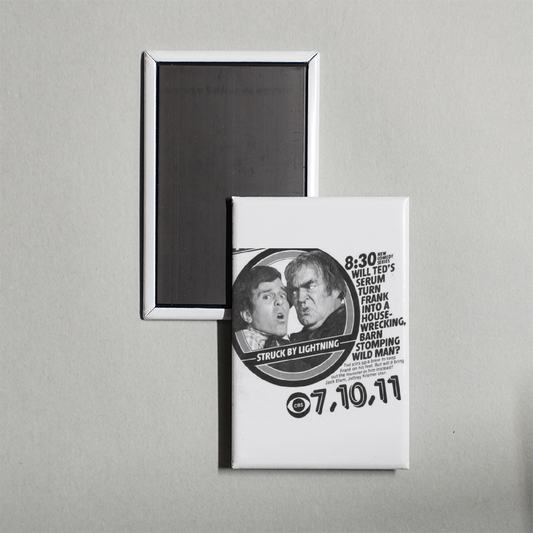 Struck by Lightning TV Show Fridge Magnet