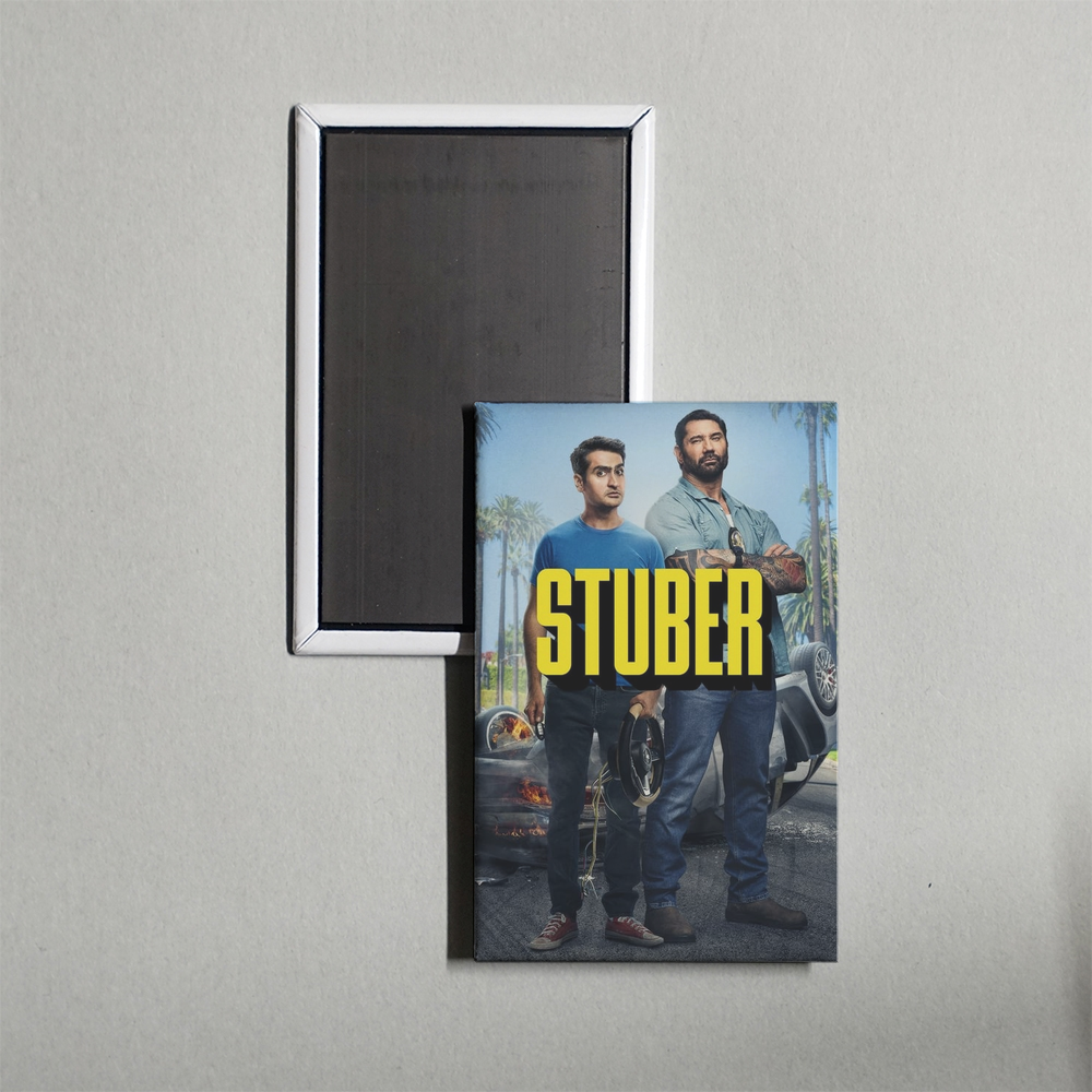 Stuber Mini Movie Fridge Magnet