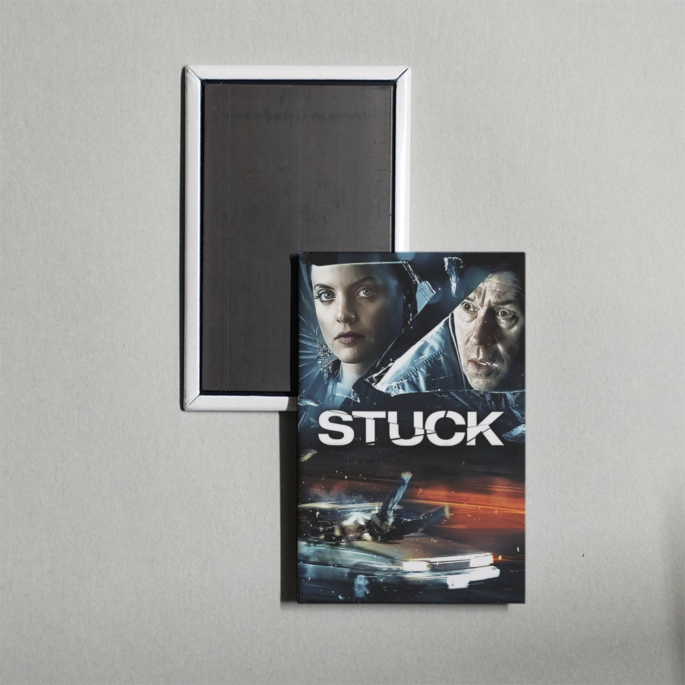 Stuck Mini Movie Fridge Magnet