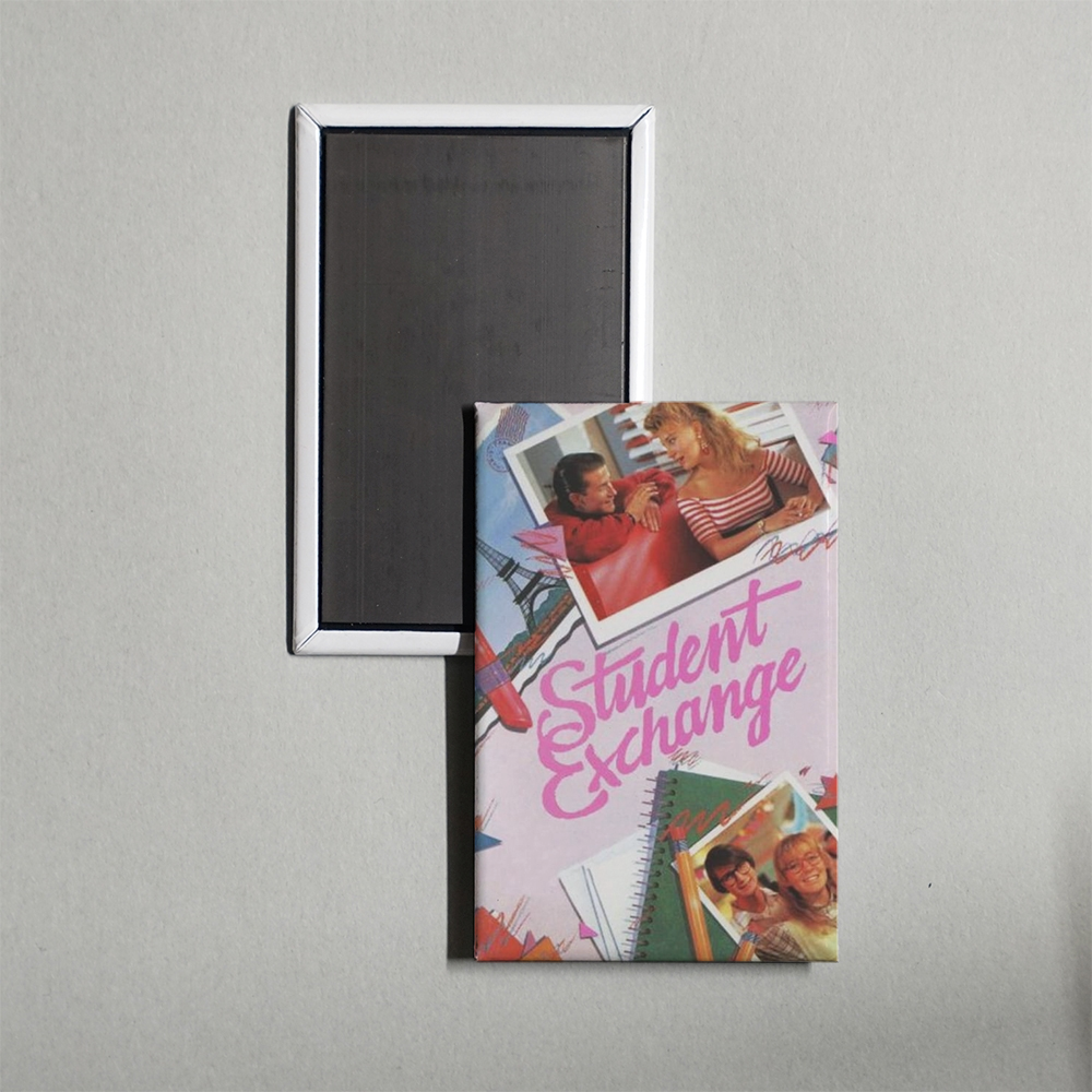 Student Exchange Mini Movie Fridge Magnet