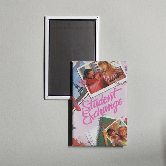 Student Exchange Mini Movie Fridge Magnet
