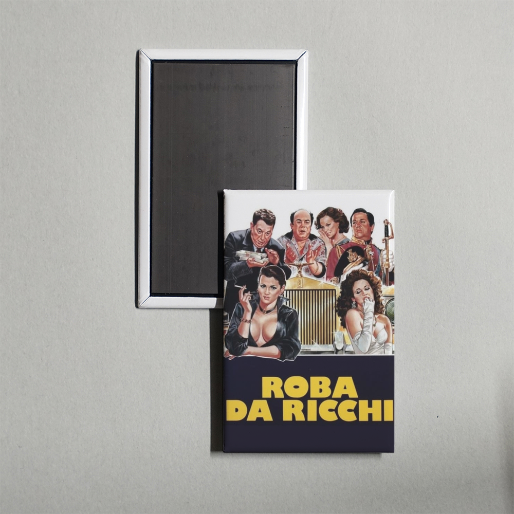 Stuff for the Rich Mini Movie Fridge Magnet