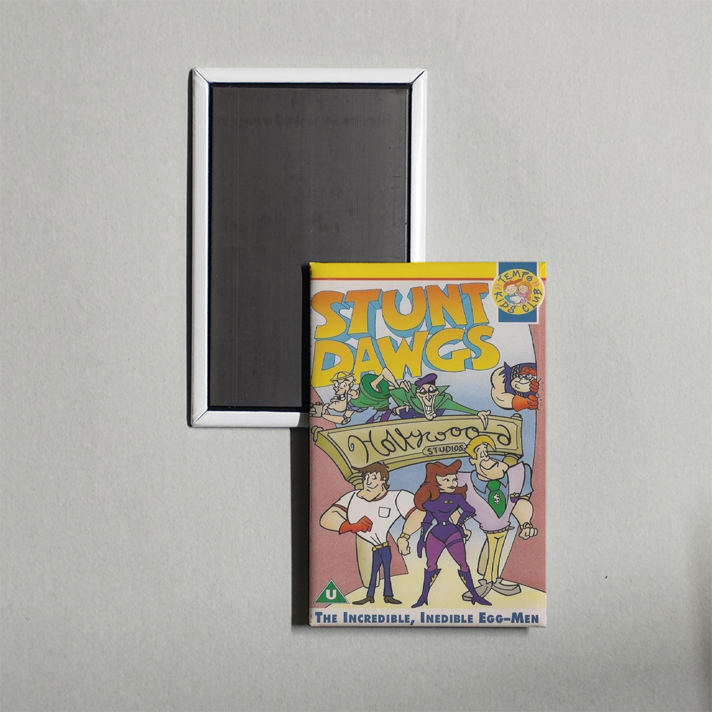 Stunt Dawgs TV Show Fridge Magnet