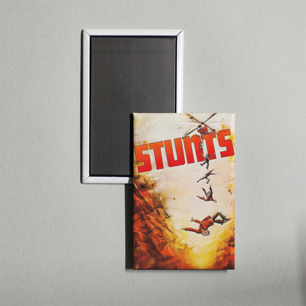 Stunts Mini Movie Fridge Magnet