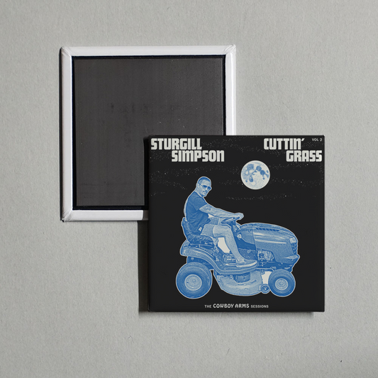 Sturgill Simpson - Cuttin' Grass - Vol. 2 (Cowboy Arms Sessions) Album Cover Fridge Magnet