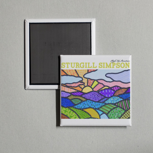 Sturgill Simpson - High Top Mountain Album Cover Fridge Magnet