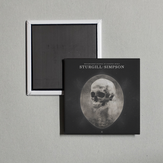 Sturgill Simpson - Metamodern Sounds in Country Music Album Cover Fridge Magnet