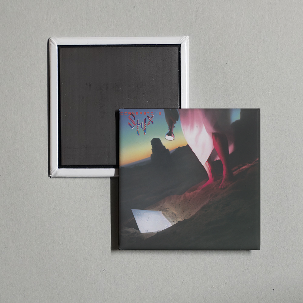 Styx - Cornerstone Album Cover Fridge Magnet