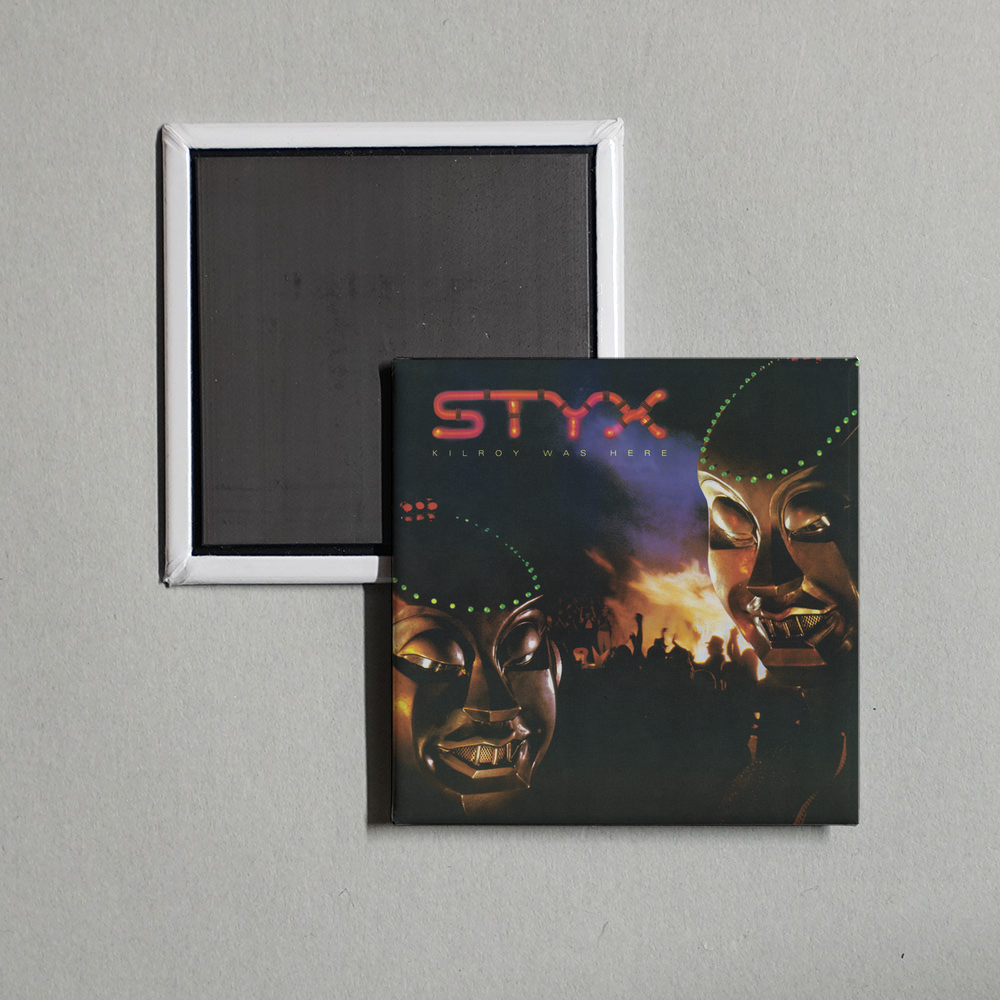 Styx - Kilroy Was Here Album Cover Fridge Magnet