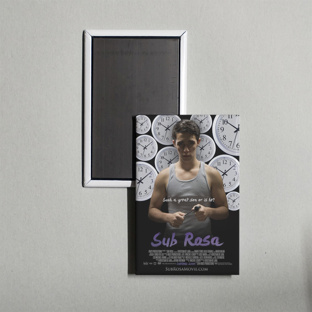 Sub Rosa Mini Movie Fridge Magnet