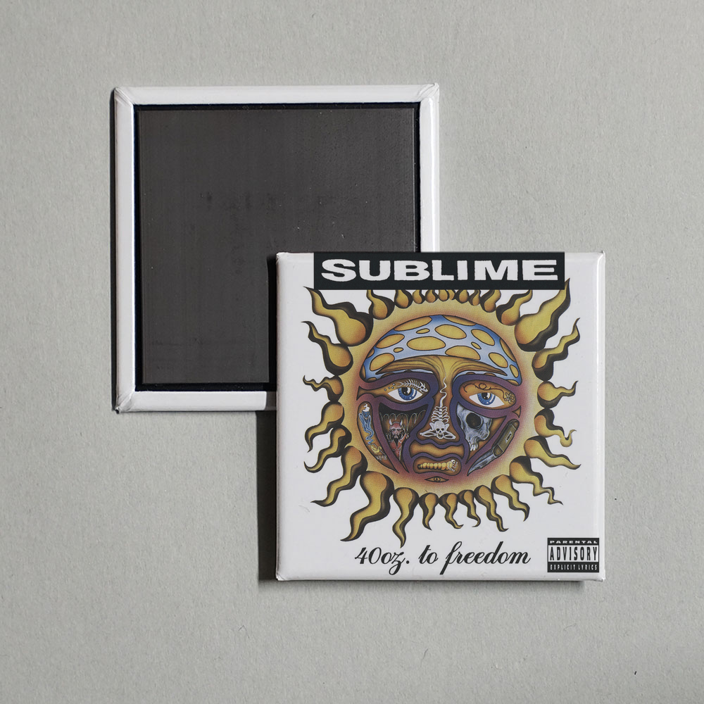 Sublime - 40oz. To Freedom Album Cover Fridge Magnet