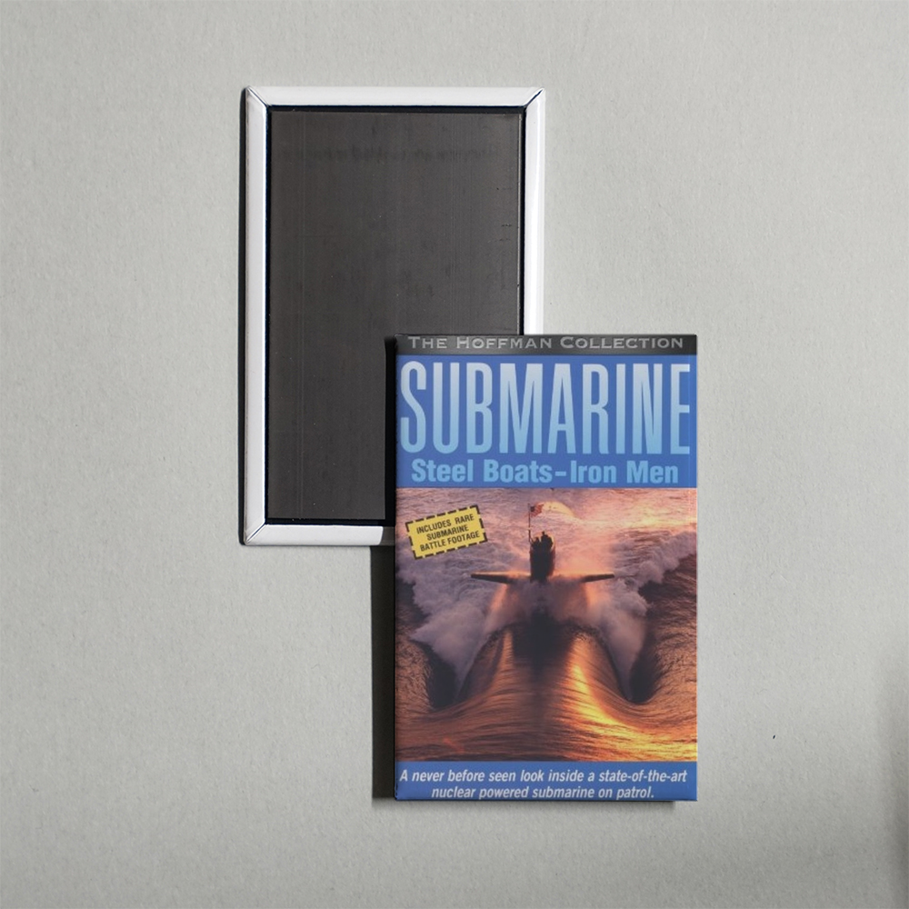 Submarine Steel Boats, Iron Men TV Show Fridge Magnet