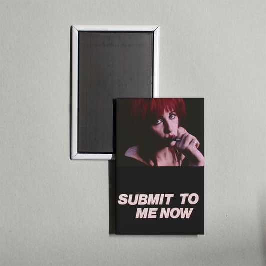 Submit to Me Now Mini Movie Fridge Magnet