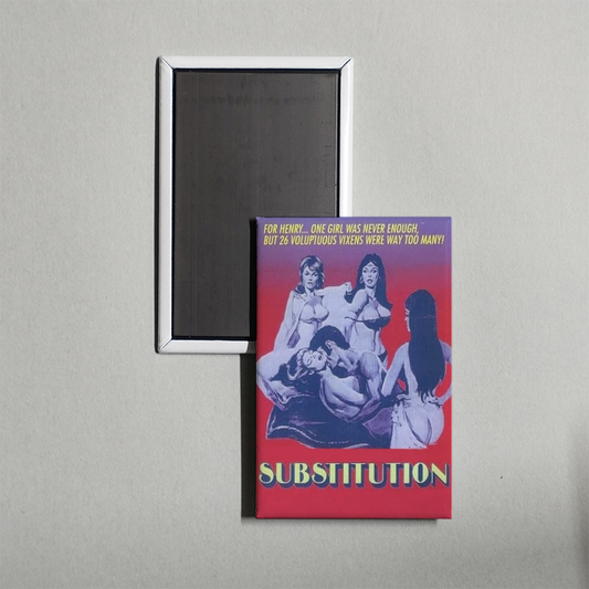 Substitution Mini Movie Fridge Magnet