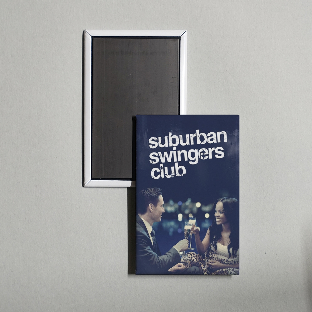 Suburban Swingers Club Mini Movie Fridge Magnet