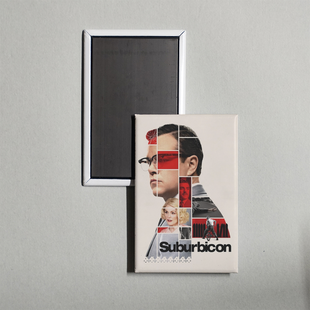 Suburbicon Mini Movie Fridge Magnet