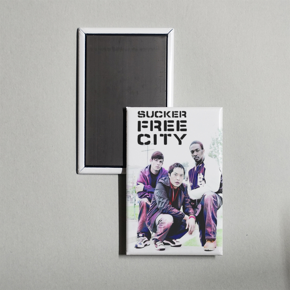 Sucker Free City Mini Movie Fridge Magnet