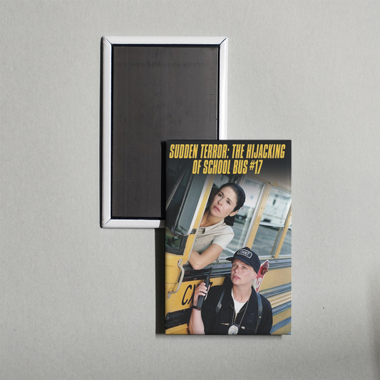Sudden Terror The Hijacking of School Bus #17 Mini Movie Fridge Magnet