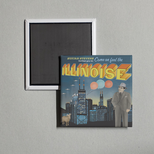 Sufjan Stevens - Illinois Album Cover Fridge Magnet