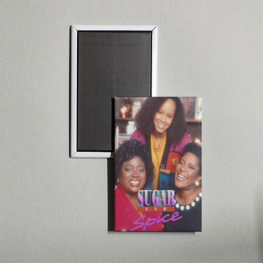 Sugar and Spice TV Show Fridge Magnet