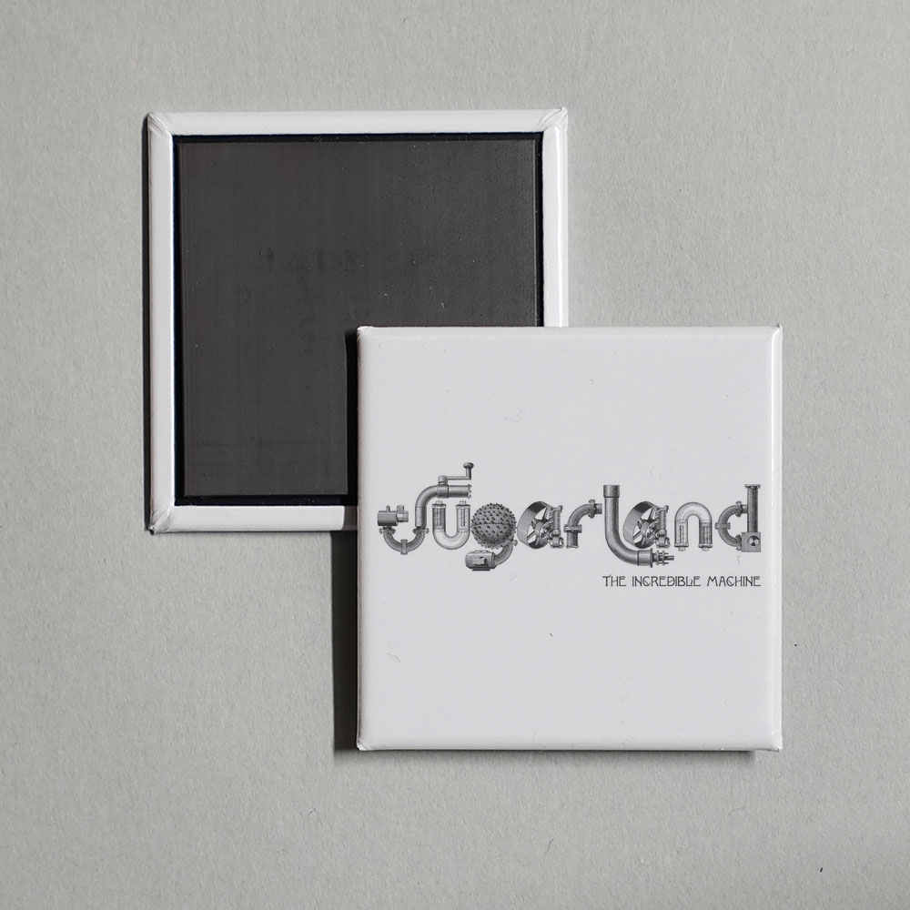 Sugarland - The Incredible Machine Album Cover Fridge Magnet