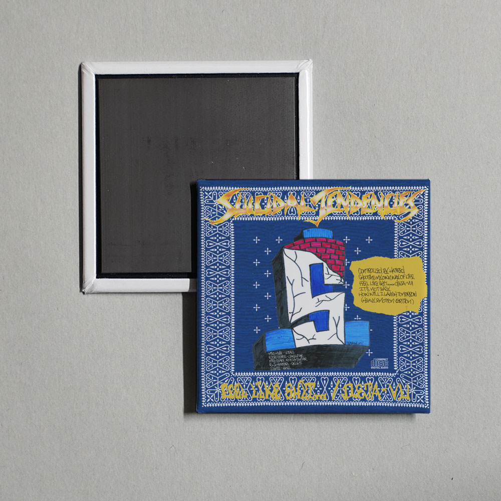 Suicidal Tendencies - Controlled By HatredFeel Like Shit... Deja-Vu Album Cover Fridge Magnet