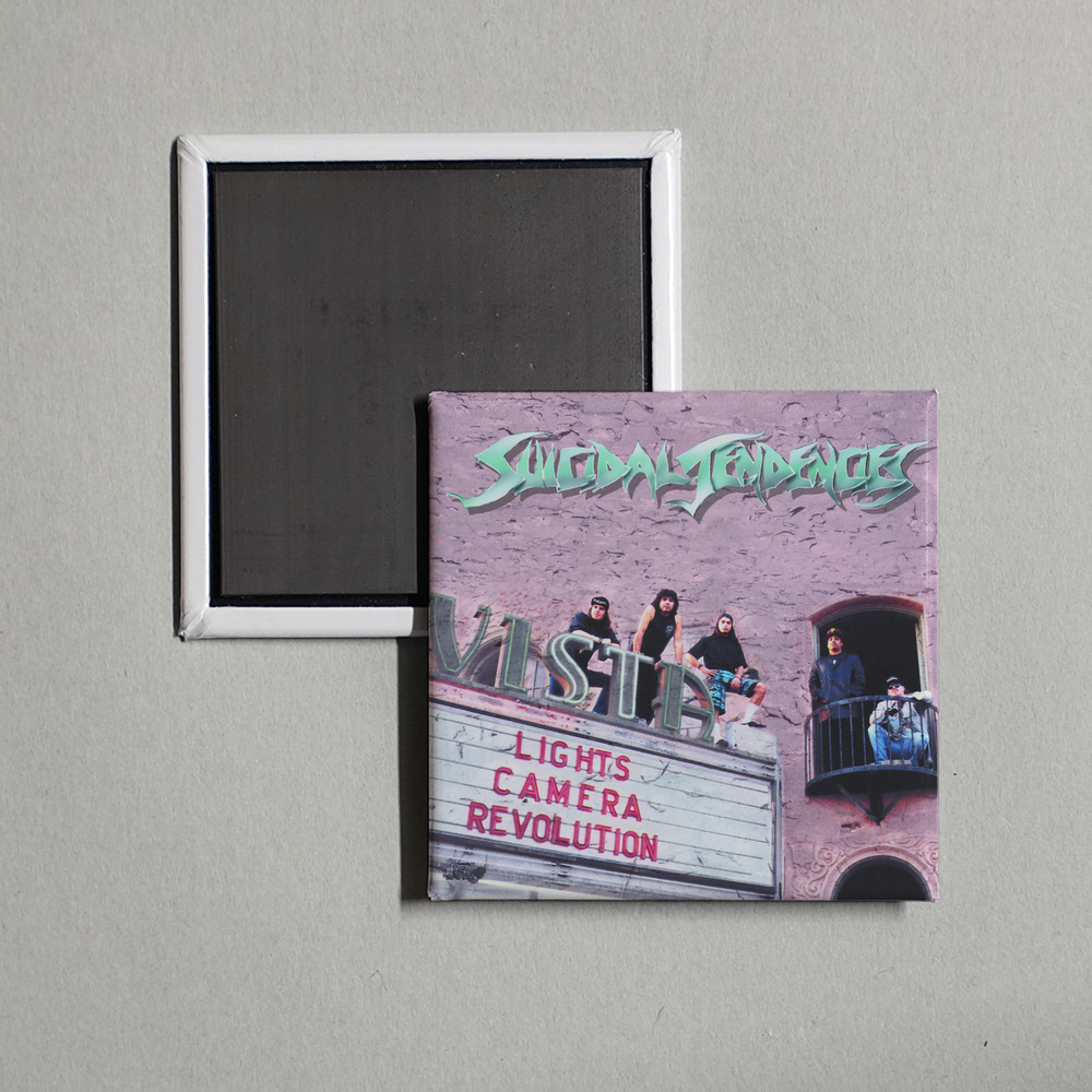 Suicidal Tendencies - Lights...Camera...Revolution Album Cover Fridge Magnet
