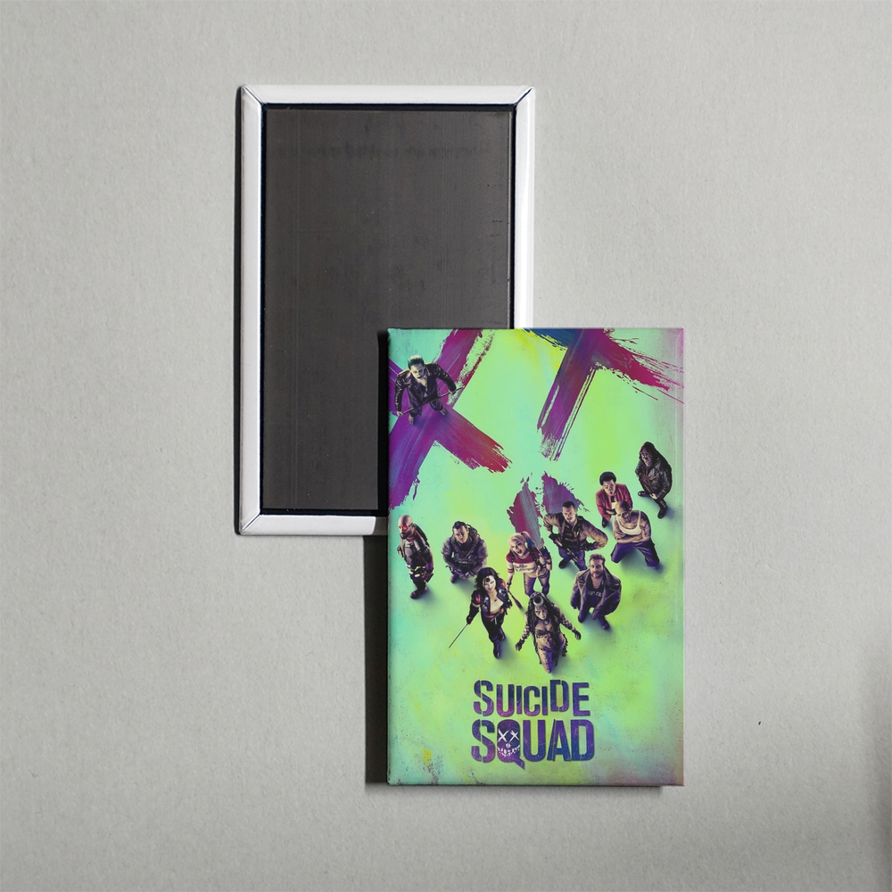 Suicide Squad Mini Movie Fridge Magnet