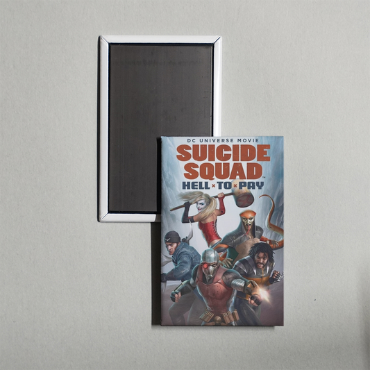 Suicide Squad Hell to Pay Mini Movie Fridge Magnet
