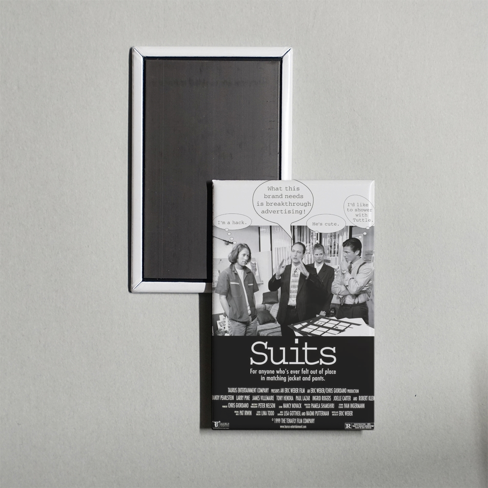 Suits Mini Movie Fridge Magnet
