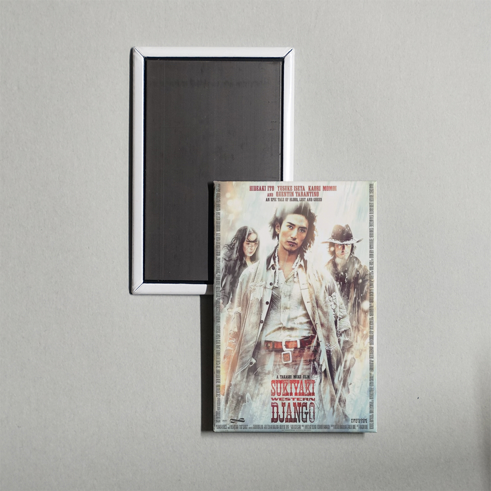 Sukiyaki Western Django Mini Movie Fridge Magnet