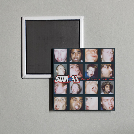 Sum 41 - All Killer, No Filler Album Cover Fridge Magnet