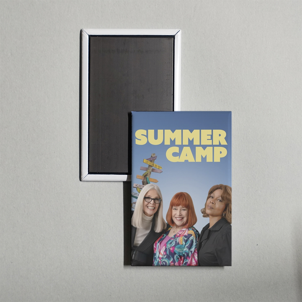 Summer Camp Mini Movie Fridge Magnet