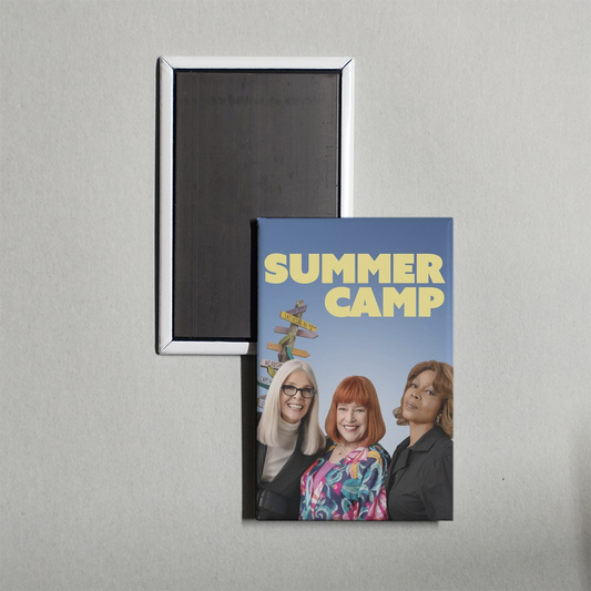 Summer Camp Mini Movie Fridge Magnet