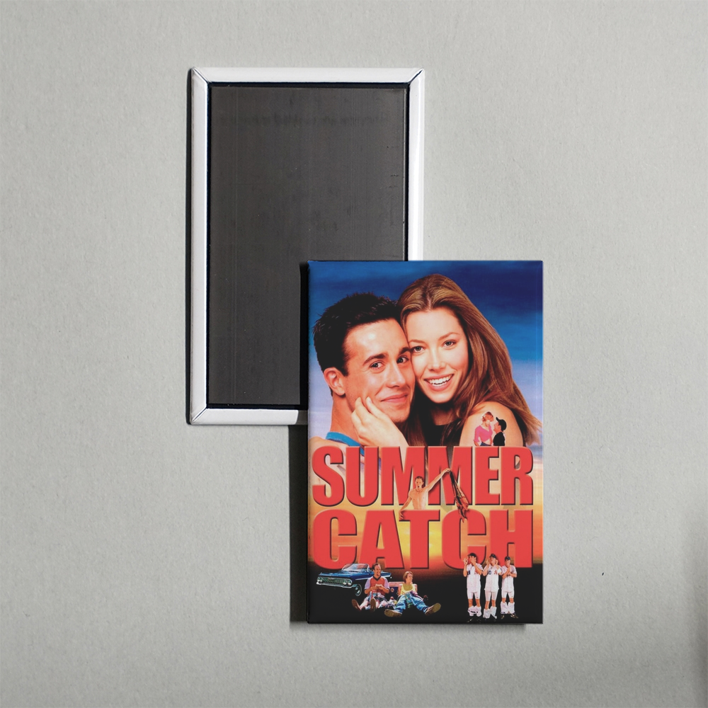 Summer Catch Mini Movie Fridge Magnet