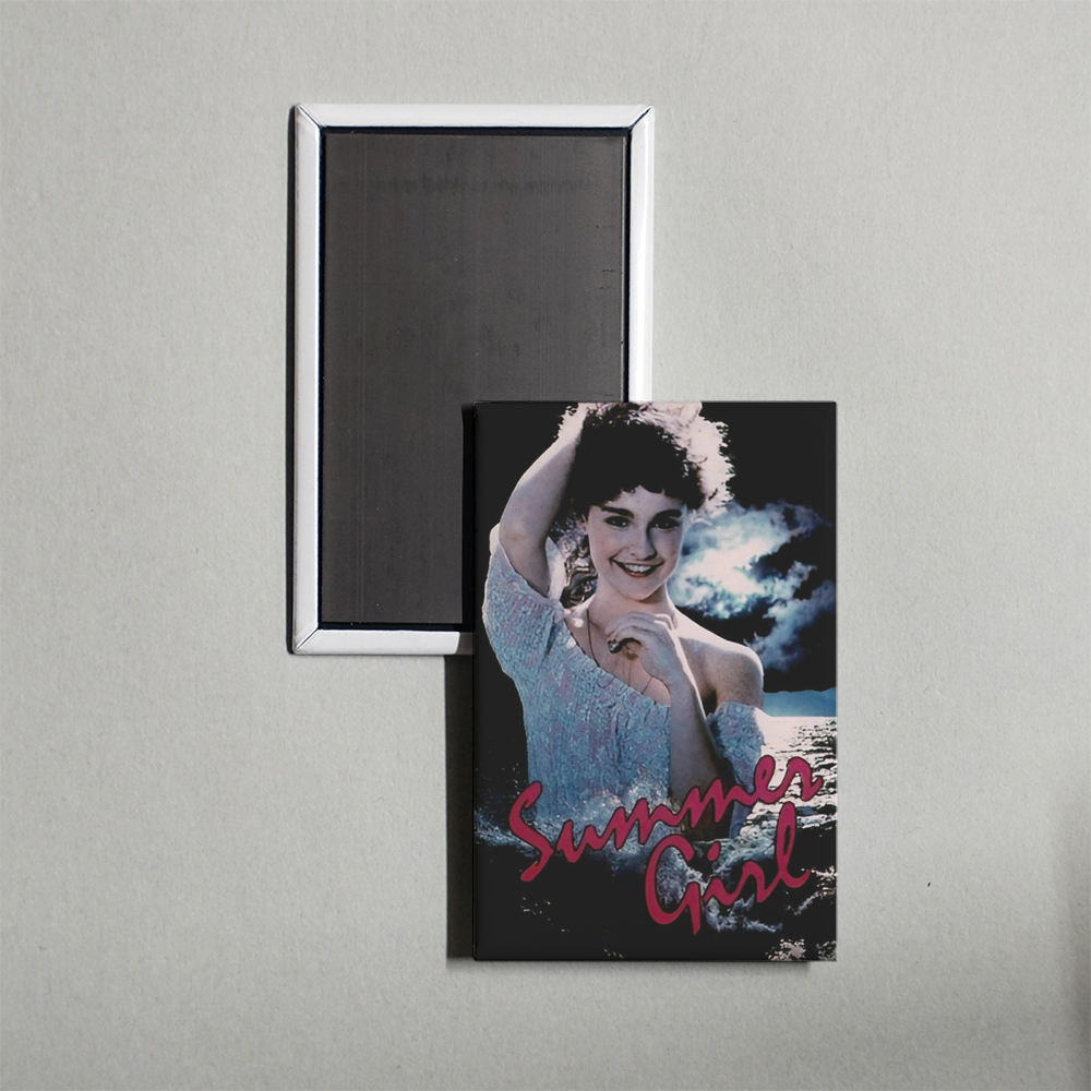 Summer Girl Mini Movie Fridge Magnet