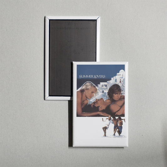 Summer Lovers Mini Movie Fridge Magnet