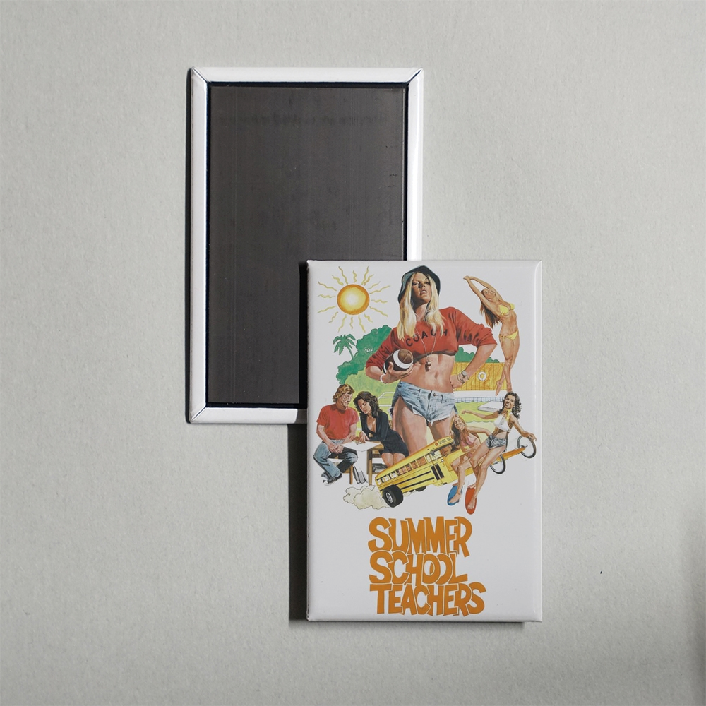 Summer School Teachers Mini Movie Fridge Magnet