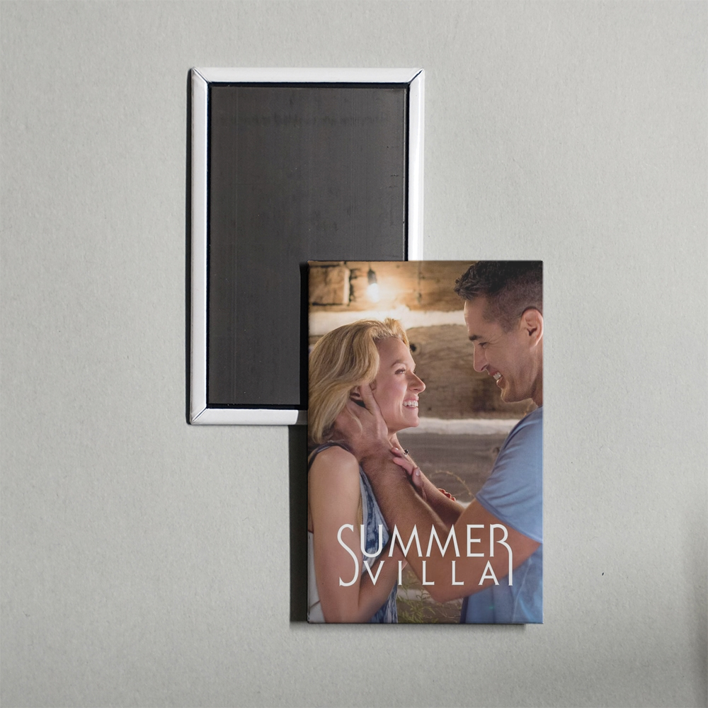 Summer Villa Mini Movie Fridge Magnet