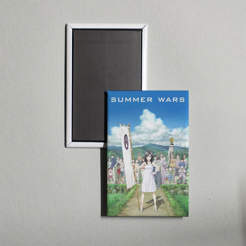 Summer Wars Mini Movie Fridge Magnet