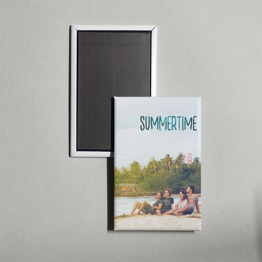 Summertime Mini Movie Fridge Magnet