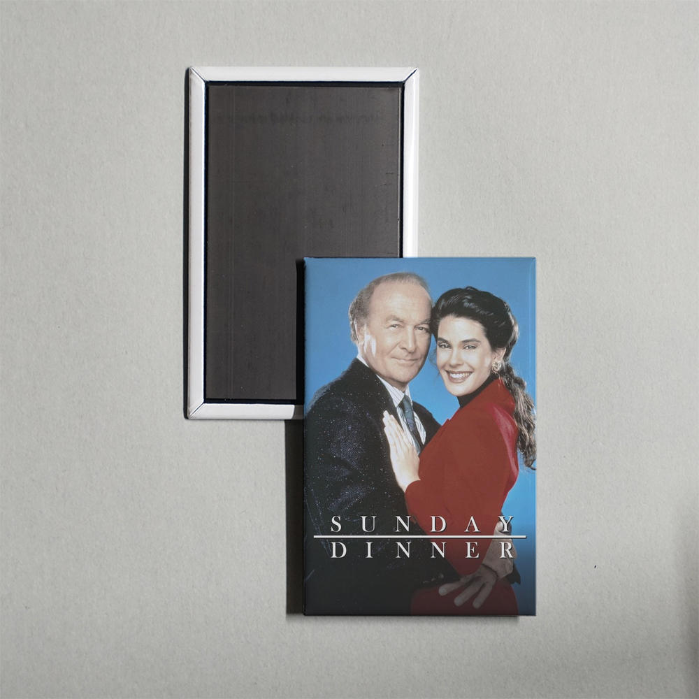 Sunday Dinner TV Show Fridge Magnet